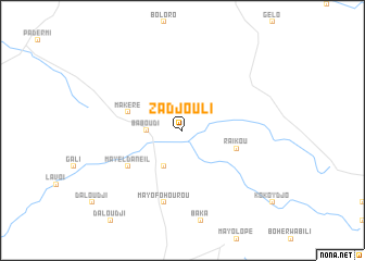 map of Zadjouli