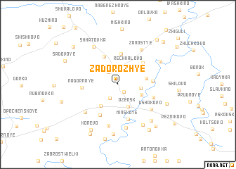 map of Zadorozhʼye