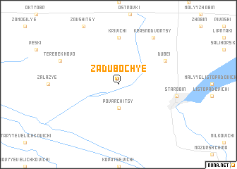 map of Zadubochʼye