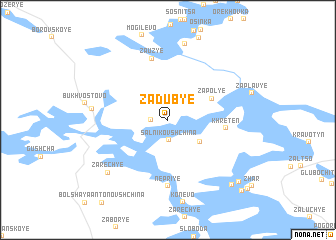 map of Zadub\