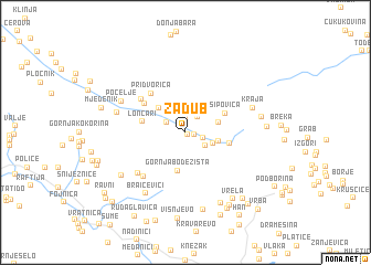 map of Zadub