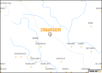 map of Zadungeni