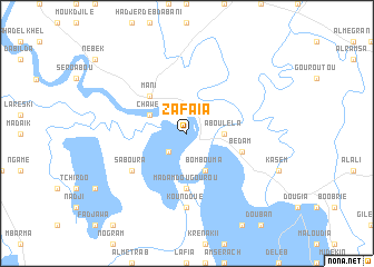 map of Zafaia