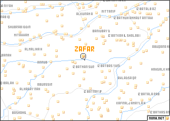 map of Z̧afar