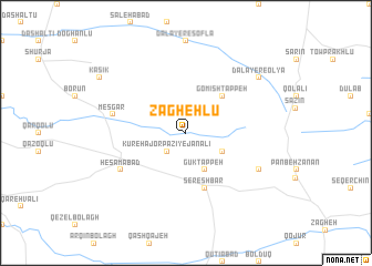 map of Zāghehlū