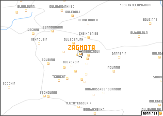 map of Zagmota