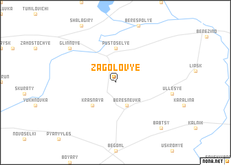 map of Zagolovʼye