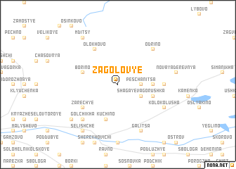 map of Zagolov\