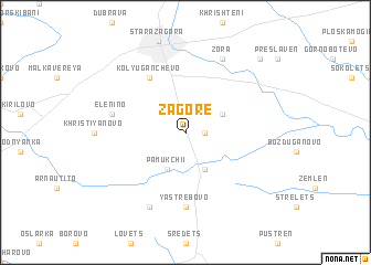 map of Zagore