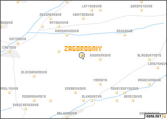 map of Zagorodniy