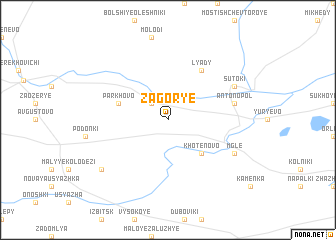 map of Zagorʼye