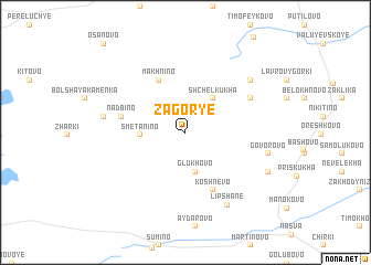 map of Zagor\