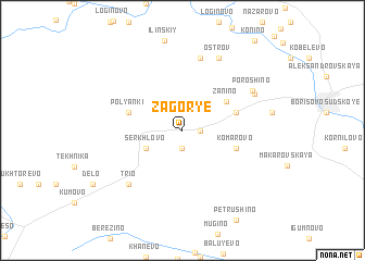 map of Zagor\