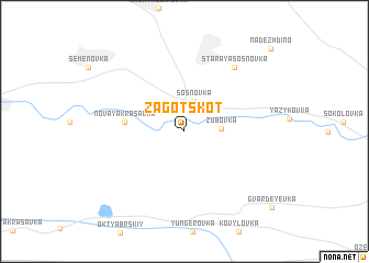 map of Zagotskot