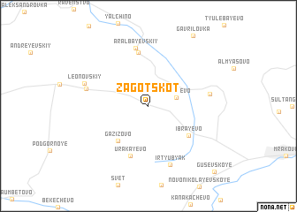 map of Zagotskot