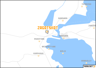 map of Zagotskot