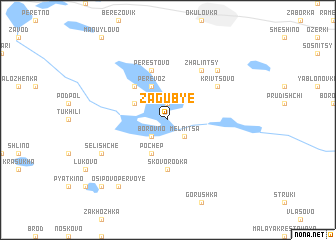 map of Zagub\