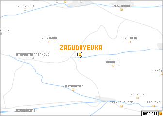 map of Zagudayevka