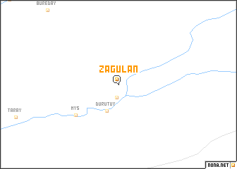 map of Zagulan