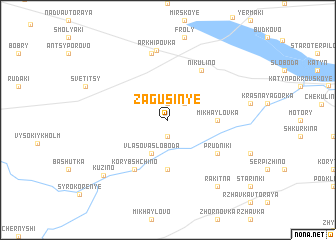 map of Zagusin\