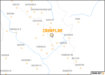 map of Zahaflam