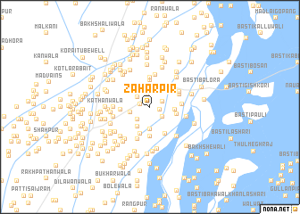 map of Zāhar Pīr