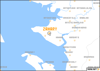 map of Zahary