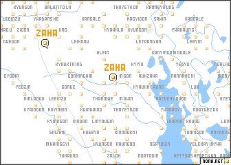 map of Zaha