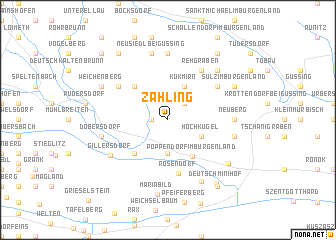 map of Zahling