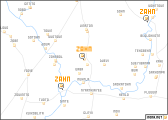 map of Zahn