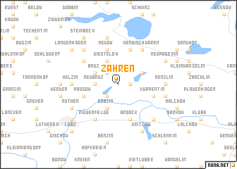 map of Zahren