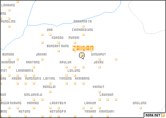 map of Zaidan