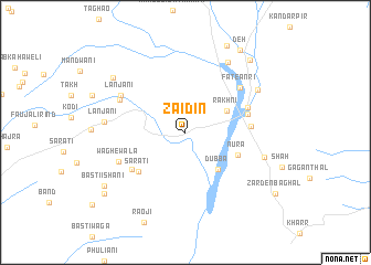 map of Zaidin