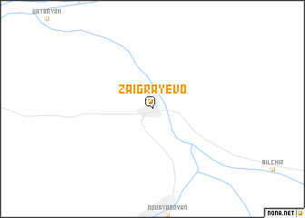 map of Zaigrayevo