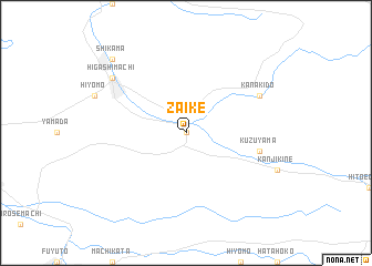 map of Zaike