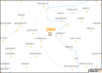 map of Zaiki