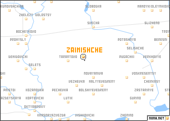 map of Zaimishche