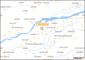 map of Zainpur