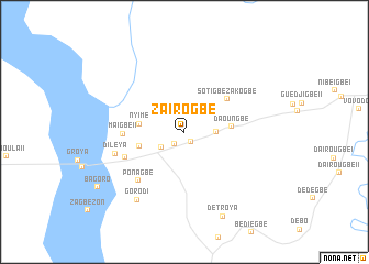 map of Zairogbe