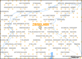 map of Zaiselham