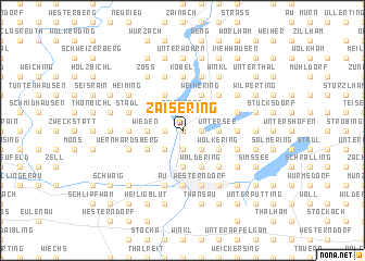 map of Zaisering