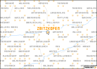 map of Zaitzkofen