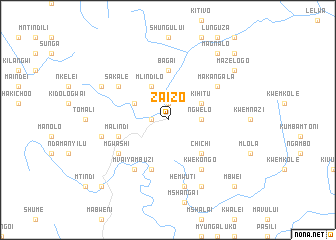 map of Zaizo