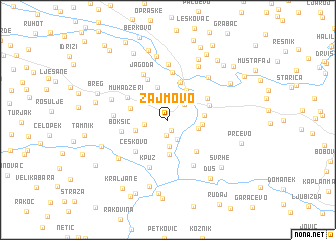 map of Zajmovo