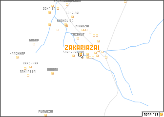 map of Zakariazai