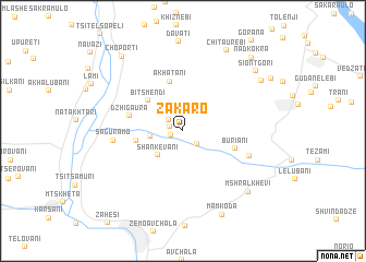 map of Zakaro