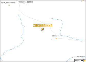 map of Zakharikha