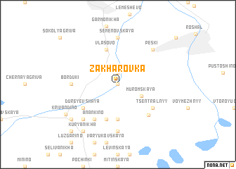 map of Zakharovka