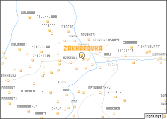 map of Zakharovka