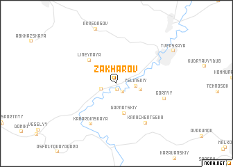 map of Zakharov